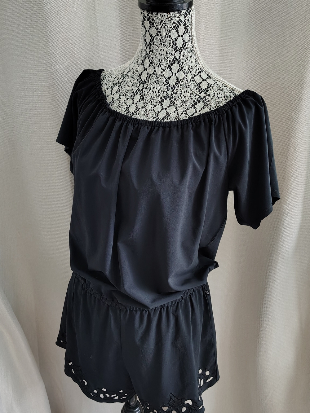 Fabletics Classic Black Romper